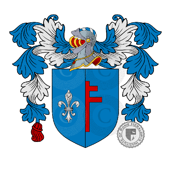 Escudo de la familia Frassini