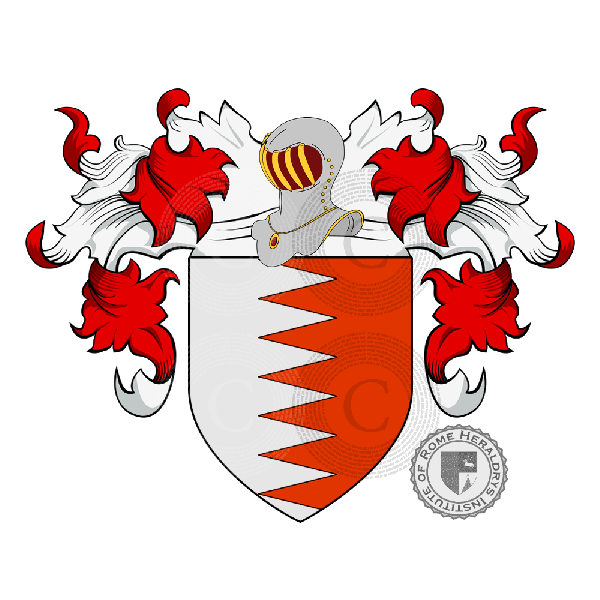 Wappen der Familie Castelluccia