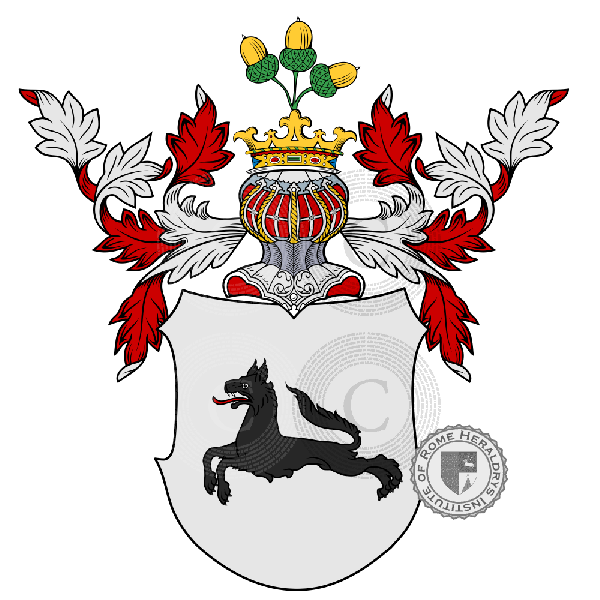 Wappen der Familie Frick von Friccius