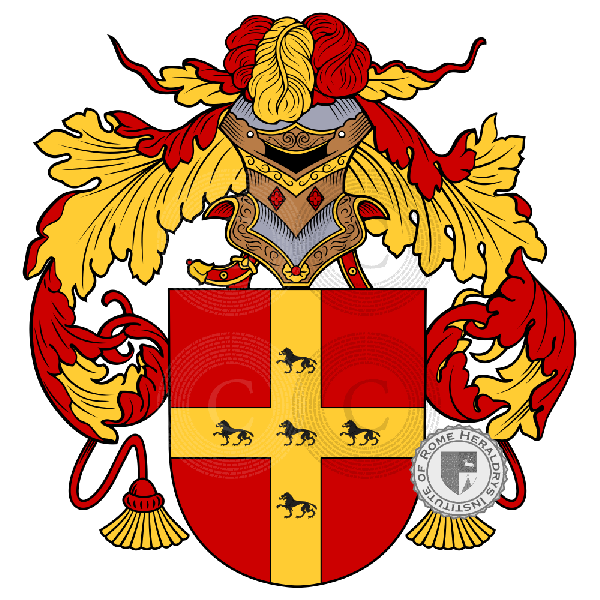 Coat of arms of family Andosilla
