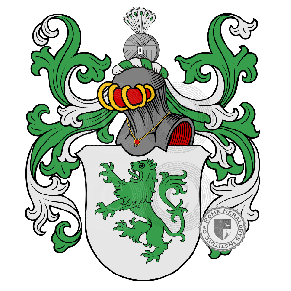 Coat of arms of family Mettich