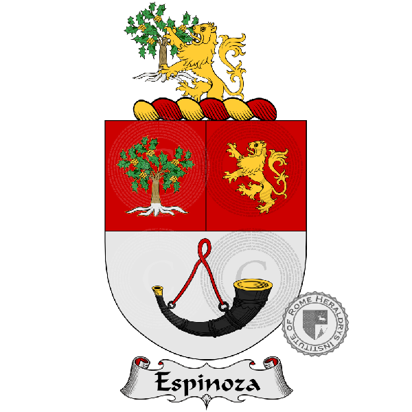 Coat of arms of family Espinoza