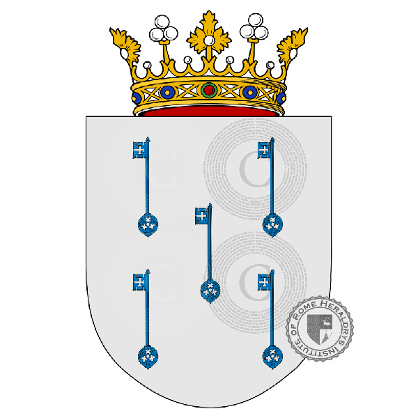 Coat of arms of family Fagundèz