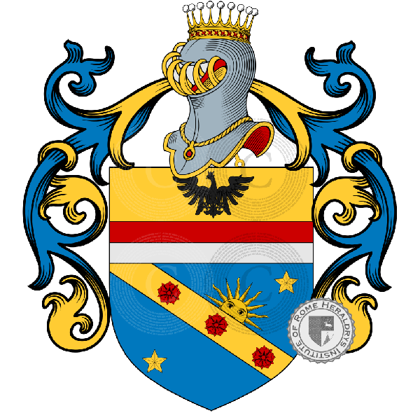 Coat of arms of family Burgarella