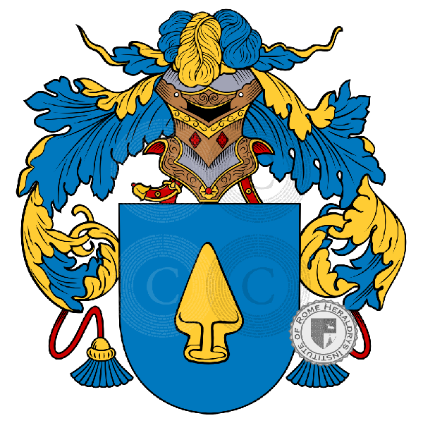 Coat of arms of family Estacio