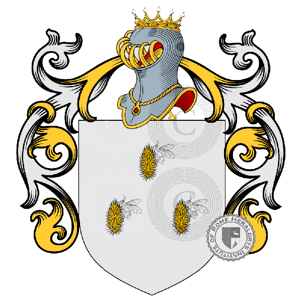 Coat of arms of family Seta