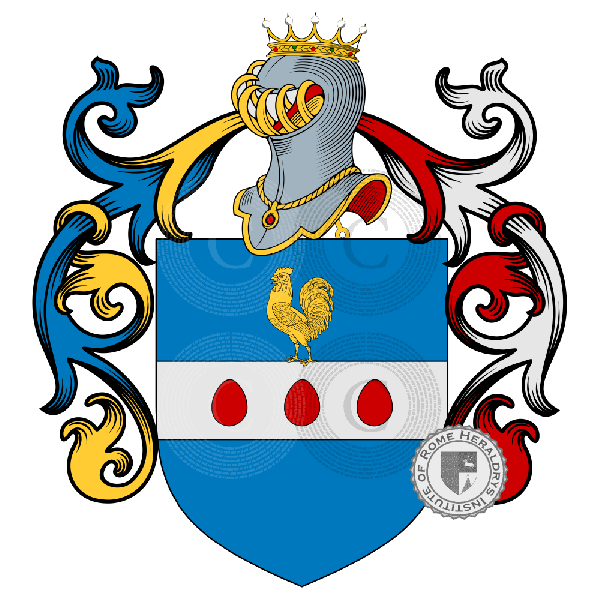 Coat of arms of family Pasqualetti