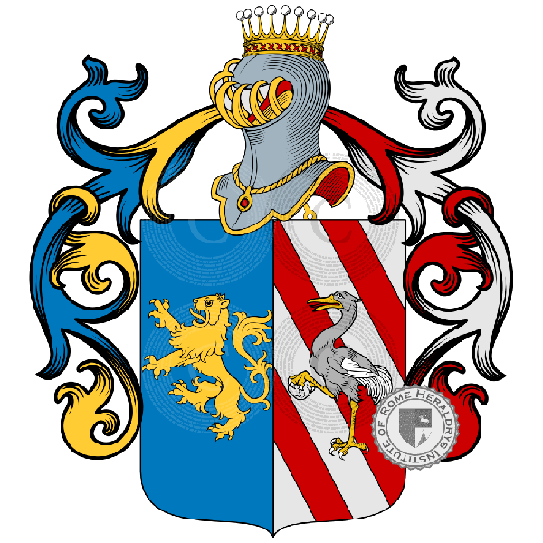 Coat of arms of family Scaglione
