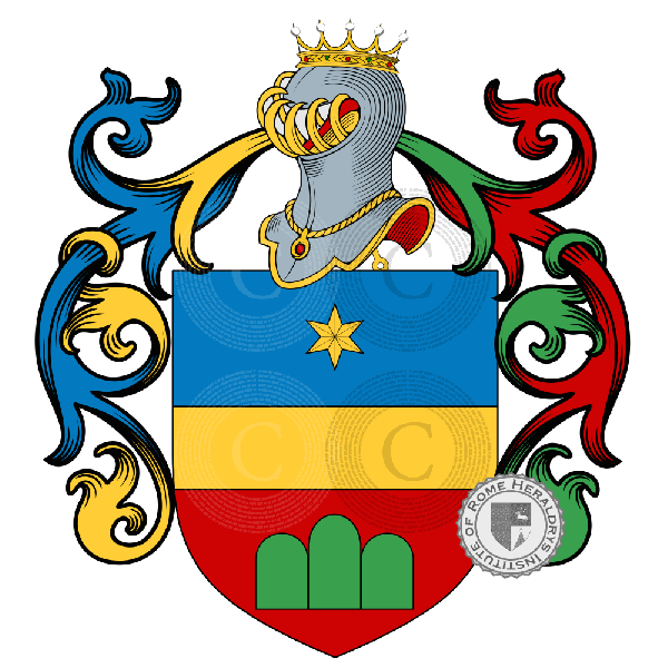Coat of arms of family Felici