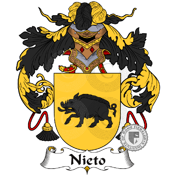 Wappen der Familie Nieto