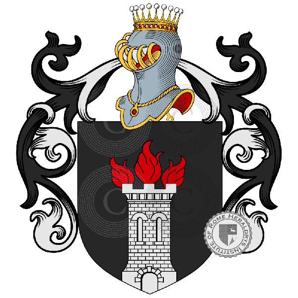 Coat of arms of family Fumi