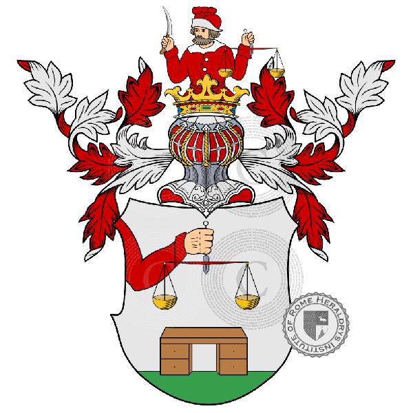 Coat of arms of family Steckemesser
