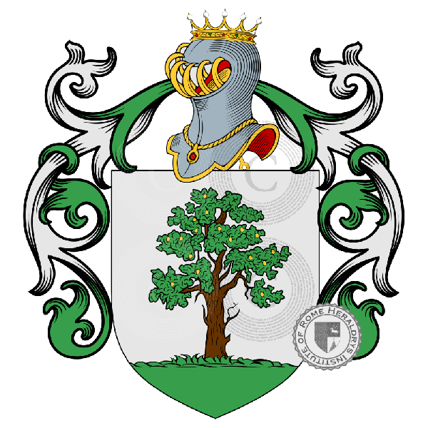 Coat of arms of family Siviero