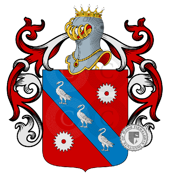 Coat of arms of family Girelli