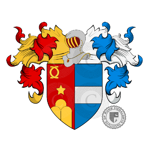 Coat of arms of family Caumont Caimi