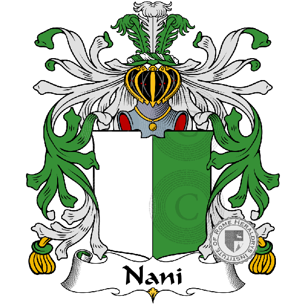 Wappen der Familie Nani