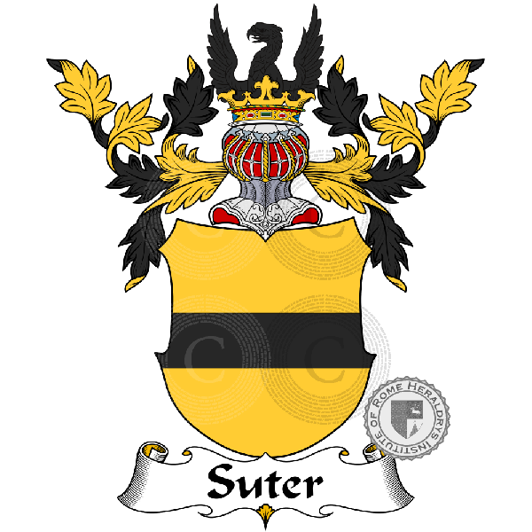 Coat of arms of family Suter