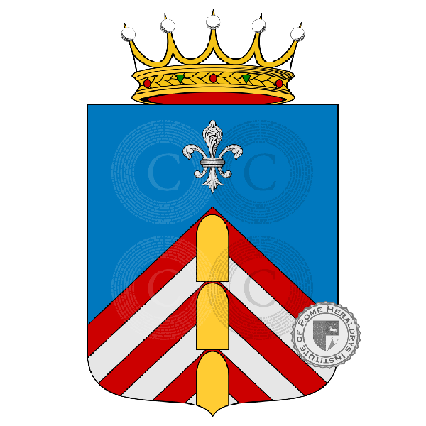 Coat of arms of family Castrogiovanni
