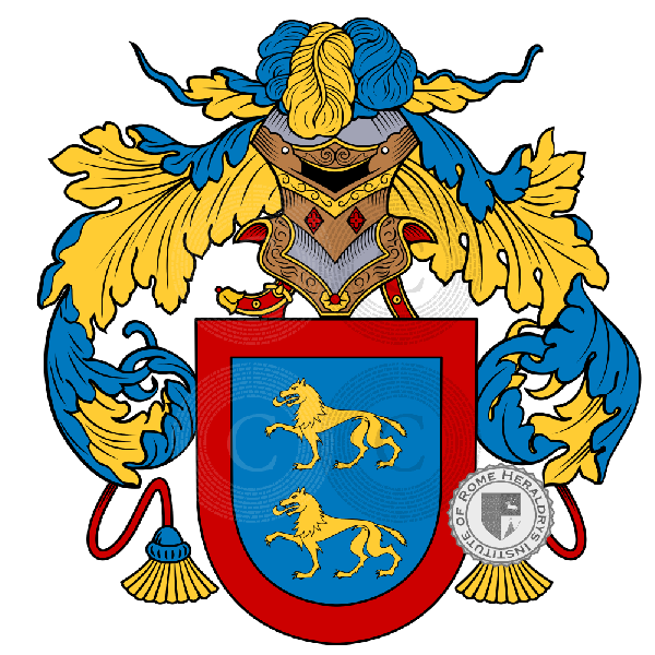 Coat of arms of family Camìn