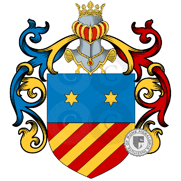 Coat of arms of family Cannizzaro