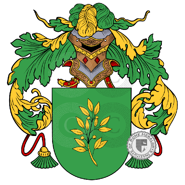Coat of arms of family Vista