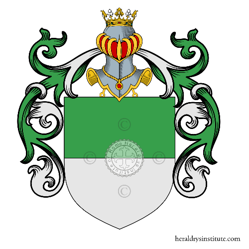 Escudo de la familia Abbate, Dell