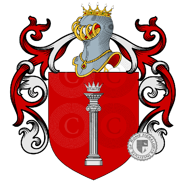 Coat of arms of family Campagna