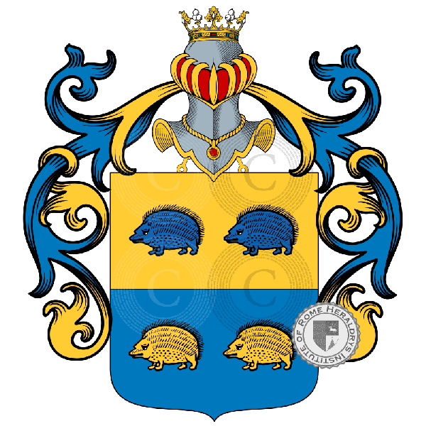 Coat of arms of family Arezzo