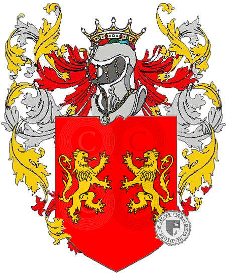 Coat of arms of family Contristaneo