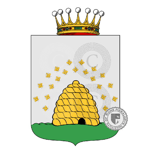 Coat of arms of family Melis