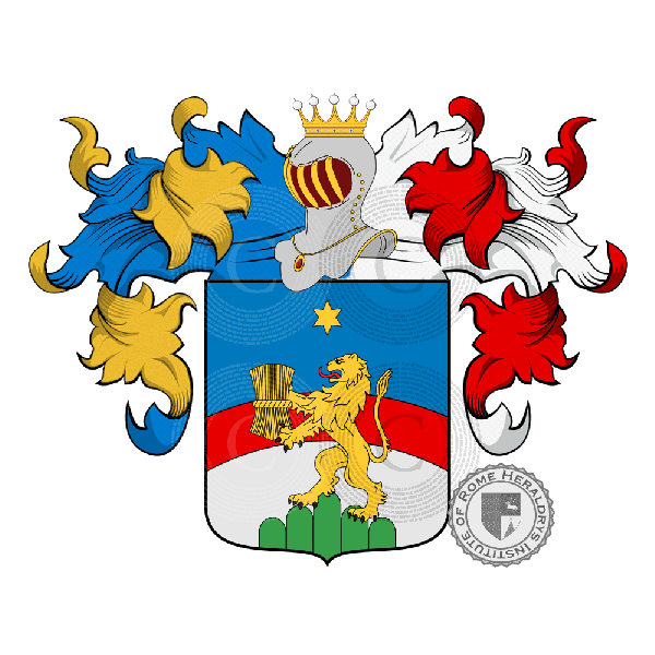 Coat of arms of family Pagliari