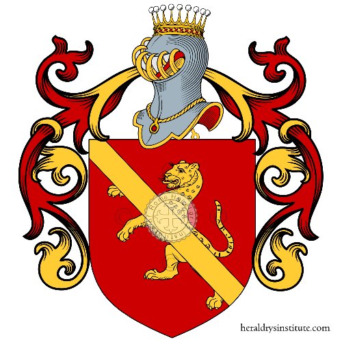 Coat of arms of family Del Mosca