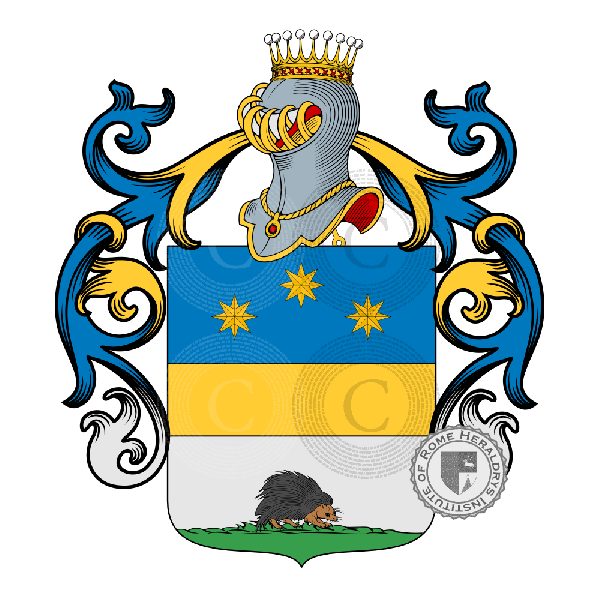 Coat of arms of family Rizzini