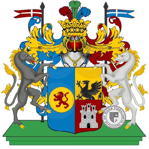 Coat of arms of family Carbonara