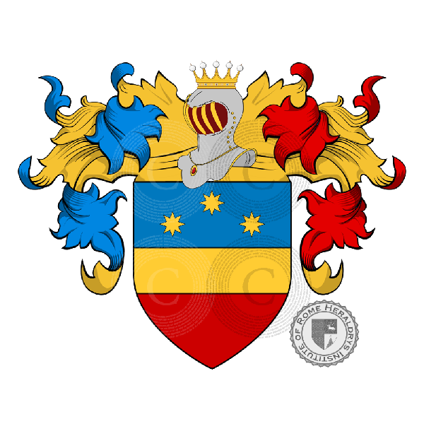 Wappen der Familie Sarcinelli