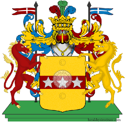 Coat of arms of family Spinella    