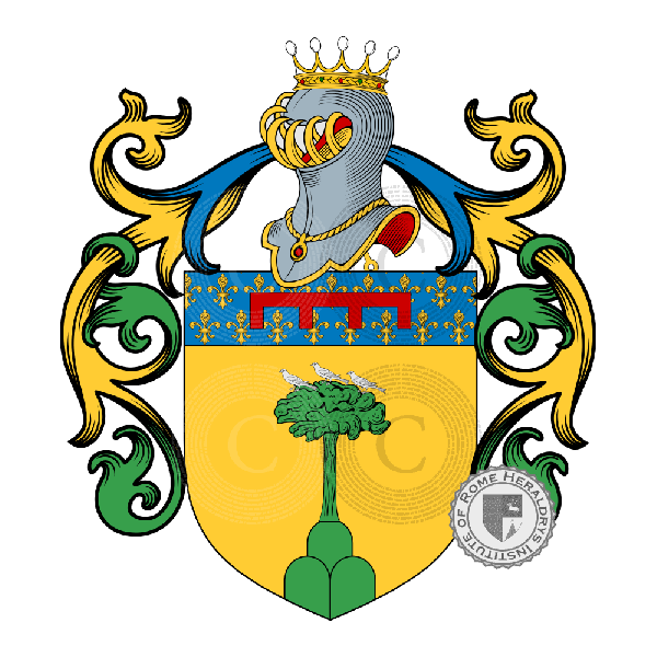 Coat of arms of family Maio, De Majo