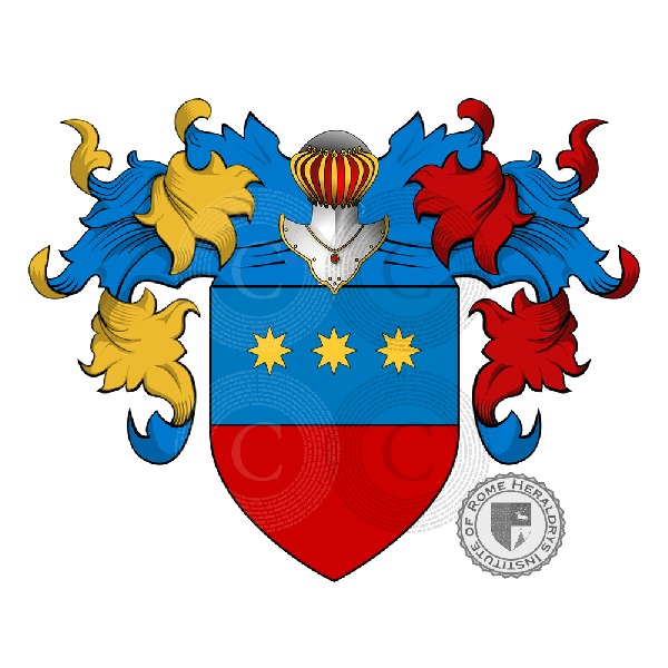 Coat of arms of family Agostini