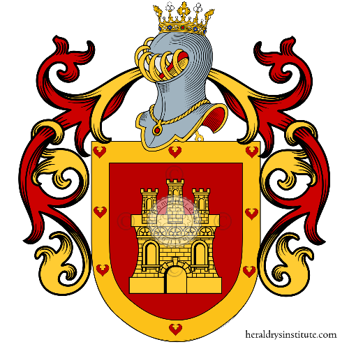 Coat of arms of family Cerulla