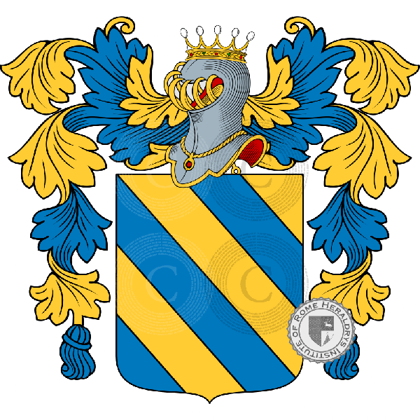 Coat of arms of family Manganaro