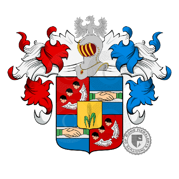 Coat of arms of family Panigadi (Como)