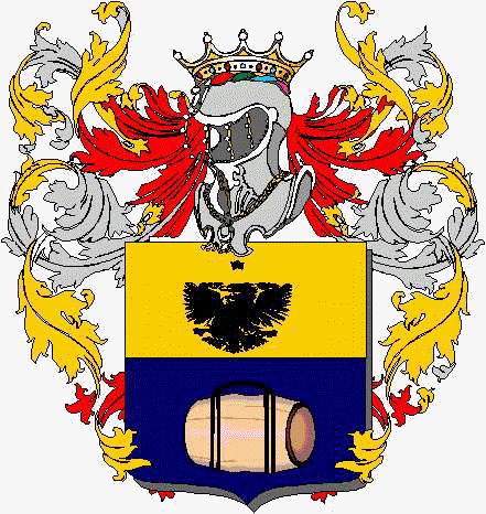 Coat of arms of family Visconti Aimi