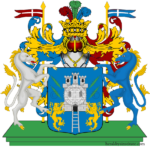 Coat of arms of family Scano, Scanu, Escanu, Escano