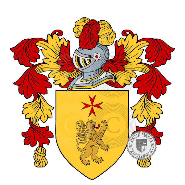 Coat of arms of family Jommi o Iommi