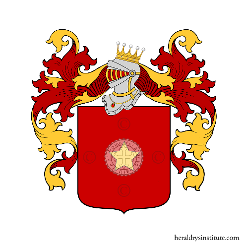 Coat of arms of family Ongarelli