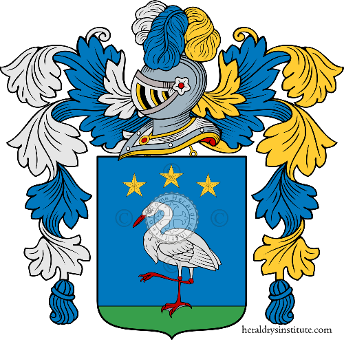 Coat of arms of family Garzetta