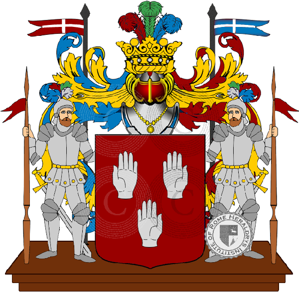 Escudo de la familia Mainardi (Ferrara)