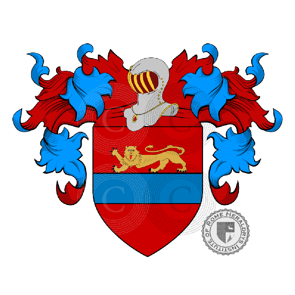 Coat of arms of family Pezzotti o  Pezzotta