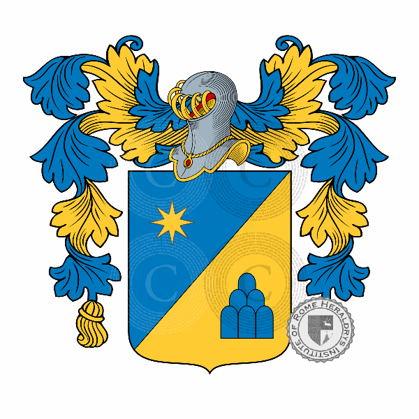 Coat of arms of family Tovaglia