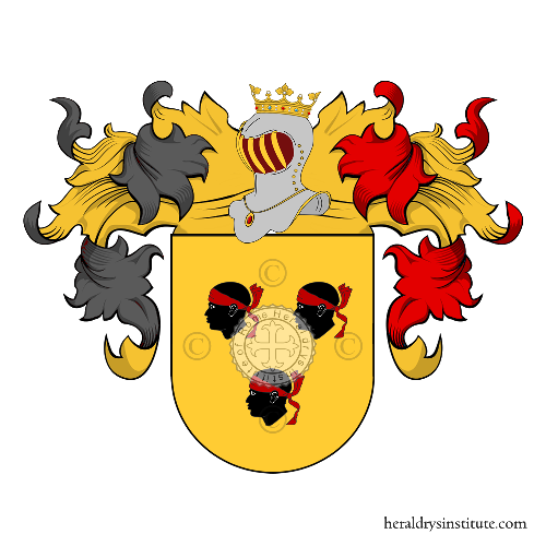 Wappen der Familie Gassarino